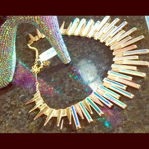 rose gold Kaplan necklace by Kendra Scott!